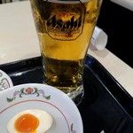 餃子の王将 - 生ビール450円→350円(期間限定割引)