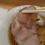 なにわ 麺次郎 - レアチャーシュー