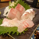 飲んべぇ食堂 らくだ屋 - 刺身盛合せ(ハーフ)