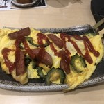 Taishuusakaba Saburou - ゴーヤとスパムの卵焼き
