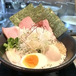 Fukakusa Seimen Shokudou - おさかな特製鶏白湯 1,200yen