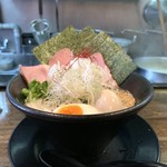 Fukakusa Seimen Shokudou - おさかな特製鶏白湯 1,200yen