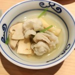 新ばし 星野 - 松茸と一緒に