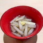 新ばし 星野 - ずいきの吉野煮