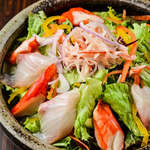 Miyoshiya - カニぶっかけ海鮮サラダ