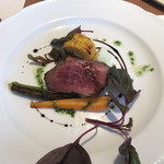 ピアット スズキ チンクエ - メインのイチボステーキ 最高