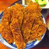 駒やっこ - 料理写真:チキンとポークのソースカツ丼500円