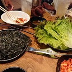 焼肉じょんじょん - 韓国海苔