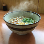 手打ちうどん 藤井 - 湯気が出てる！これそ、うどん