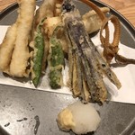魚金醸造 - 穴子の天ぷら