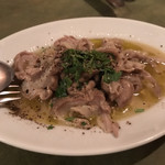 ポンテローザ トーキョー - フィレンツェ屋台名物牛ギアラの煮込み”ランプレドット”
