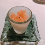 リストランテ サクラ - トマトときゅうりのソルベ