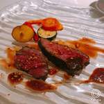 リストランテ サクラ - 旭市の八千代黒牛のリブロースソテー