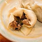 中国茶房８ - 高菜の水餃子