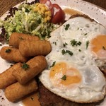 Dorfstüb`l - ハンバーガーシュニッツェル(アップ)♪