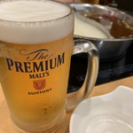 Nabesemmonten Kagona - 生ビール