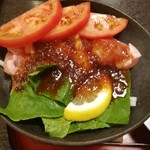 Kago no ya - 塩こうじ鶏とトマトの小焼き