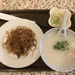香港食館 - 海鮮粥セット