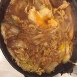 Suginoya Honjin - 味噌煮込みうどん  あじは非常に濃厚