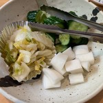 うなぎ処　もりやま - 前菜的な。