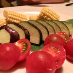 Tamba Jidori To Bio Wain Rokken - 旬の野菜盛合せ