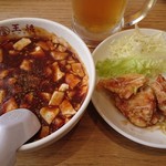 大阪王将 - 麻婆豆腐、油淋鶏