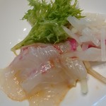 中国料理 翆陽 - 鯛のカルパッチョ