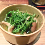 粗肴 - おかひじきときのこのお浸し