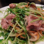 中華酒膳 幸龍 - （2011/12月）「豚肉と豆苗炒め」