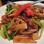 中華酒膳 幸龍 - （2011/12月）「あんこうのブラックビーンズ炒め」