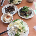 菜々家 - 2019年8月。本日のバイキングの戦利品。