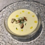 フタツボシ - 本日のスープ　トウモロコシ