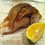 天駒 - 男鹿産サバの田楽味噌焼