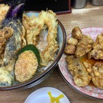 豊野丼 - まぐろ天丼