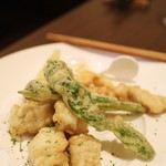 Maru'sTable - 鱧のフリット　白子と玉子も＠＠