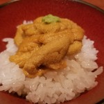 月 - 【食事】岩手 種市産 生ウニ丼