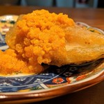 明道町中国菜 一星 - 無花果の天婦羅