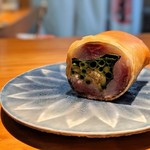 明道町中国菜 一星 - いわしの春巻き