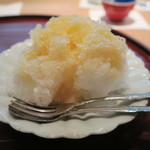 青華こばやし - 桃かき氷