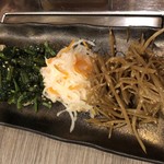 焼肉ホルモンたんど - ナムル盛り合わせ