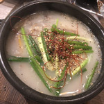 焼肉ホルモンたんど - テールラーメン 半分