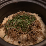 Gashin - チリメンジャコと山椒の土鍋