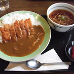 そば処 大阪屋 - カツカレー