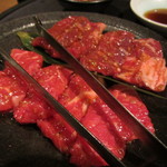 焼肉居酒家 韓の台所 - カルビ＆ハラミランチ