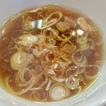 麺の極 はなみち - 鶏と鴨ダシをブレンドした冷たいつけ汁(2019年8月4日)