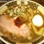 すごい煮干ラーメン凪 - サービス券で味玉トッピング♪