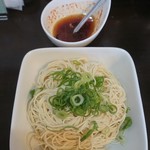 茉莉花 - 替玉(粉おとし)と辛だれ