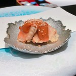 水暉 - イチジクの胡麻みそかけ