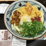 丸亀製麺 - 梅なめこおろし並530円(2019.7.17)