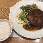 洋食屋 ペロリ - 和風ハンバーグランチ